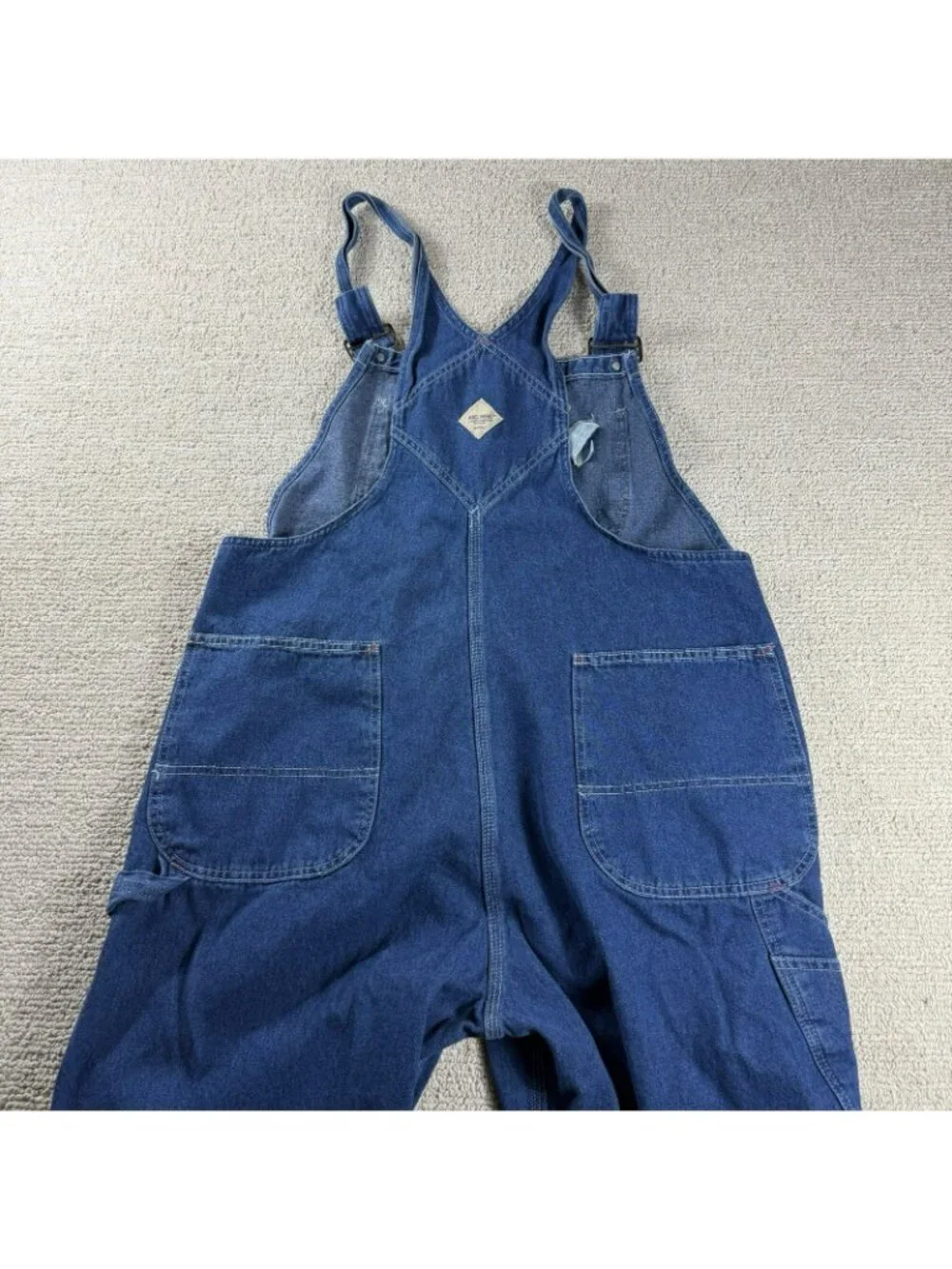 Vintage Big Mac Denim Overalls Blues Men’s 40 x 29 - Picture 4 of 6